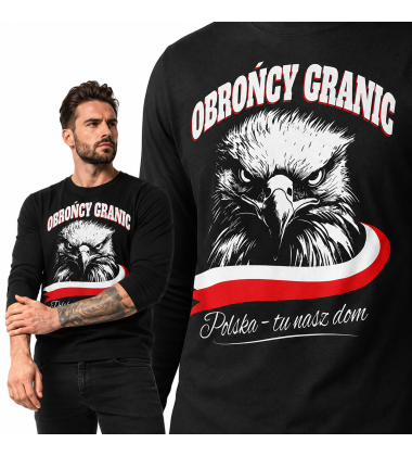 LONGSLEEVE PATRIOTYCZNY POLSKA TU NASZ DOM